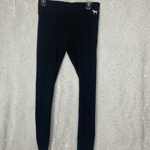 Pink VS Victorias Secret Black Leggings Fitness Sp